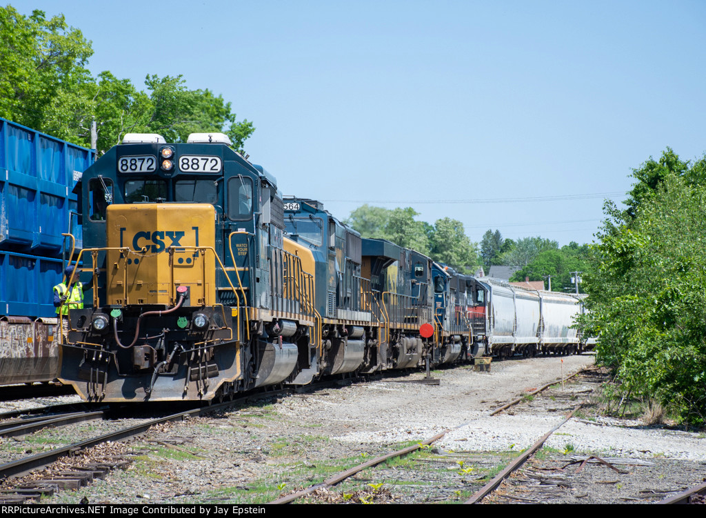 M427 enters the Hill Yard